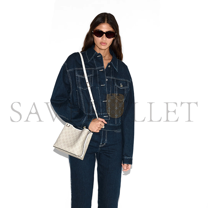 G*u*i gg emblem small bucket bag 815118 (19*18*11cm)